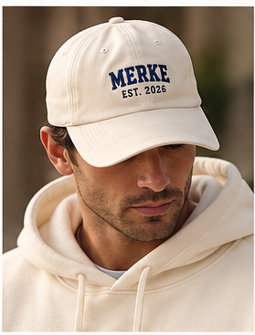 MERKE ED001 The Cap in warm ivory